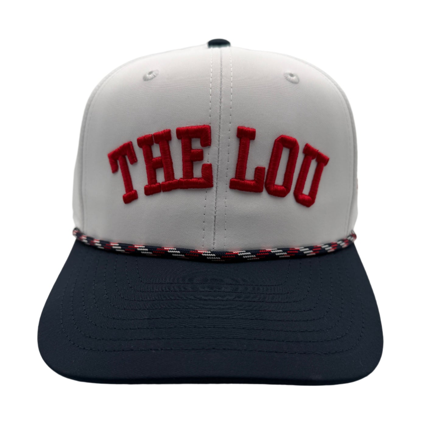 The Lou Rope: Navy and White