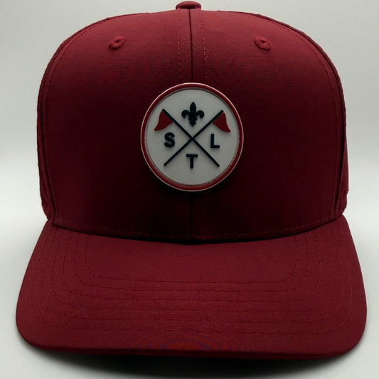 The Arch City Tech Hat: Crimson